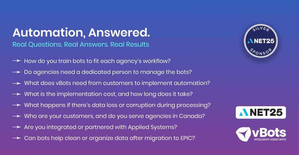 Top Questions from Applied Net 2025: How Automation Works for Insurance Agencies